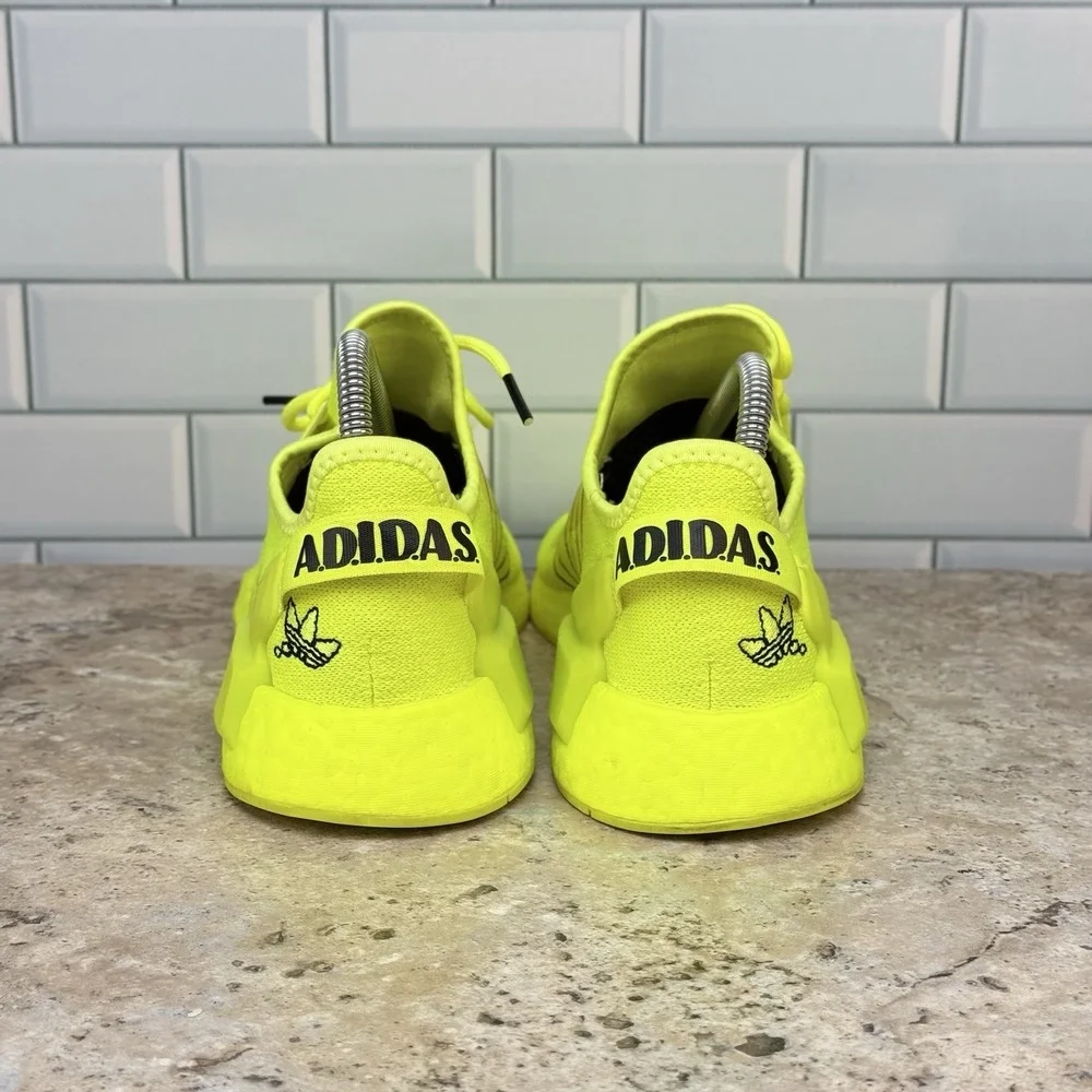Adidas NMD_R1 V2 - Men's 5.5 - Solar Yellow Running Shoes Sneakers